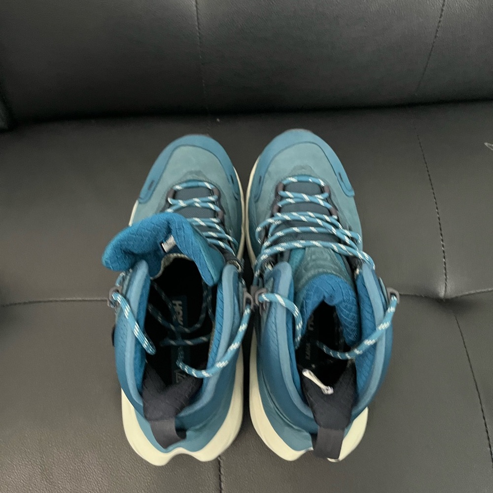Hoka One One Blue Ankle Boots - Picture 5 of 6
